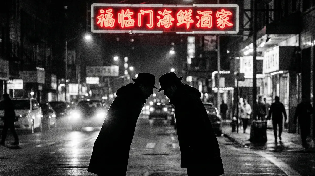 决战刹马镇电影 头版头条：深夜密会现场